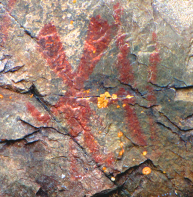 Nanabozho - pictograph Mazinaw Rock1.jpg